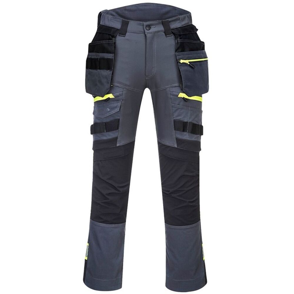 Portwest Unisex Adult DX4 Detachable Holster Pocket Work Trousers / Gunmetal Gra